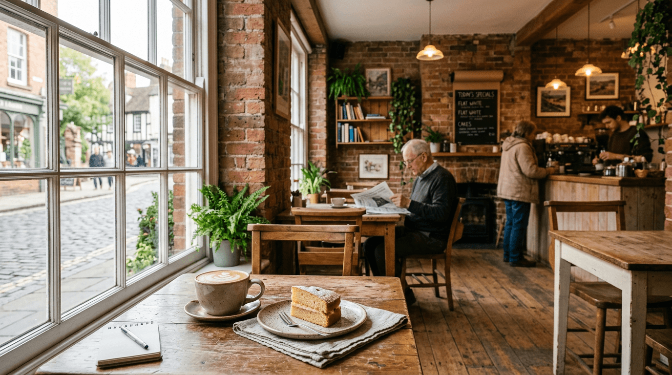 Cafés on Lord Street Southport