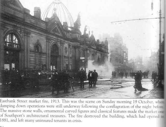 Southport Market traders in earlier years