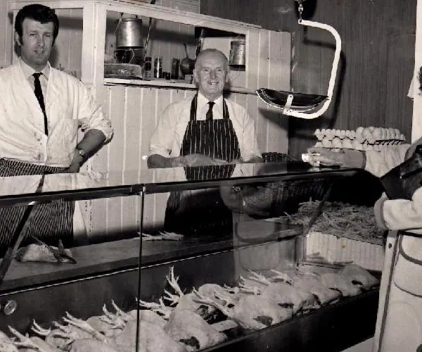 Southport Market stalls in the original market