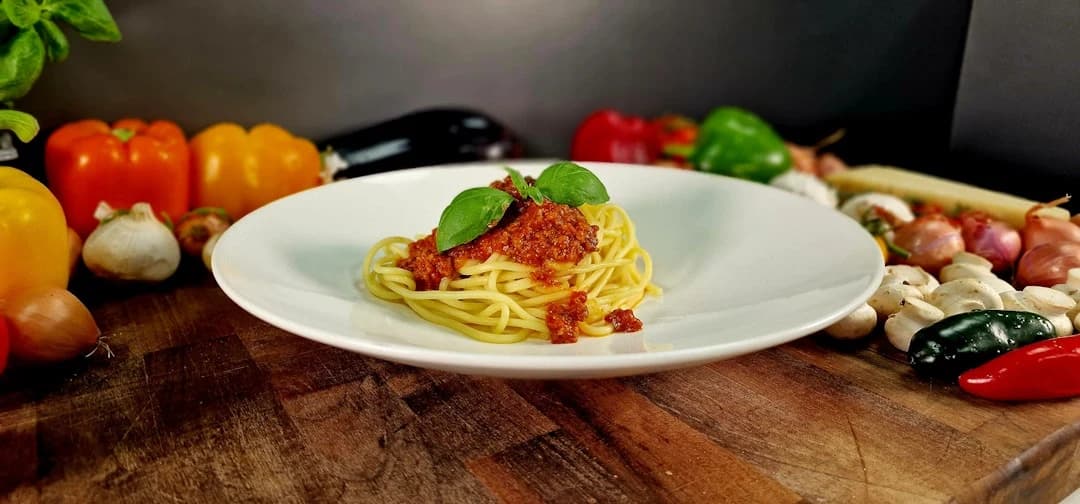 Fresh pasta dishes at Pasta 51 Express, Southport Market