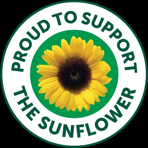 Hidden Disabilities Sunflower — Proud to Support UK member badge