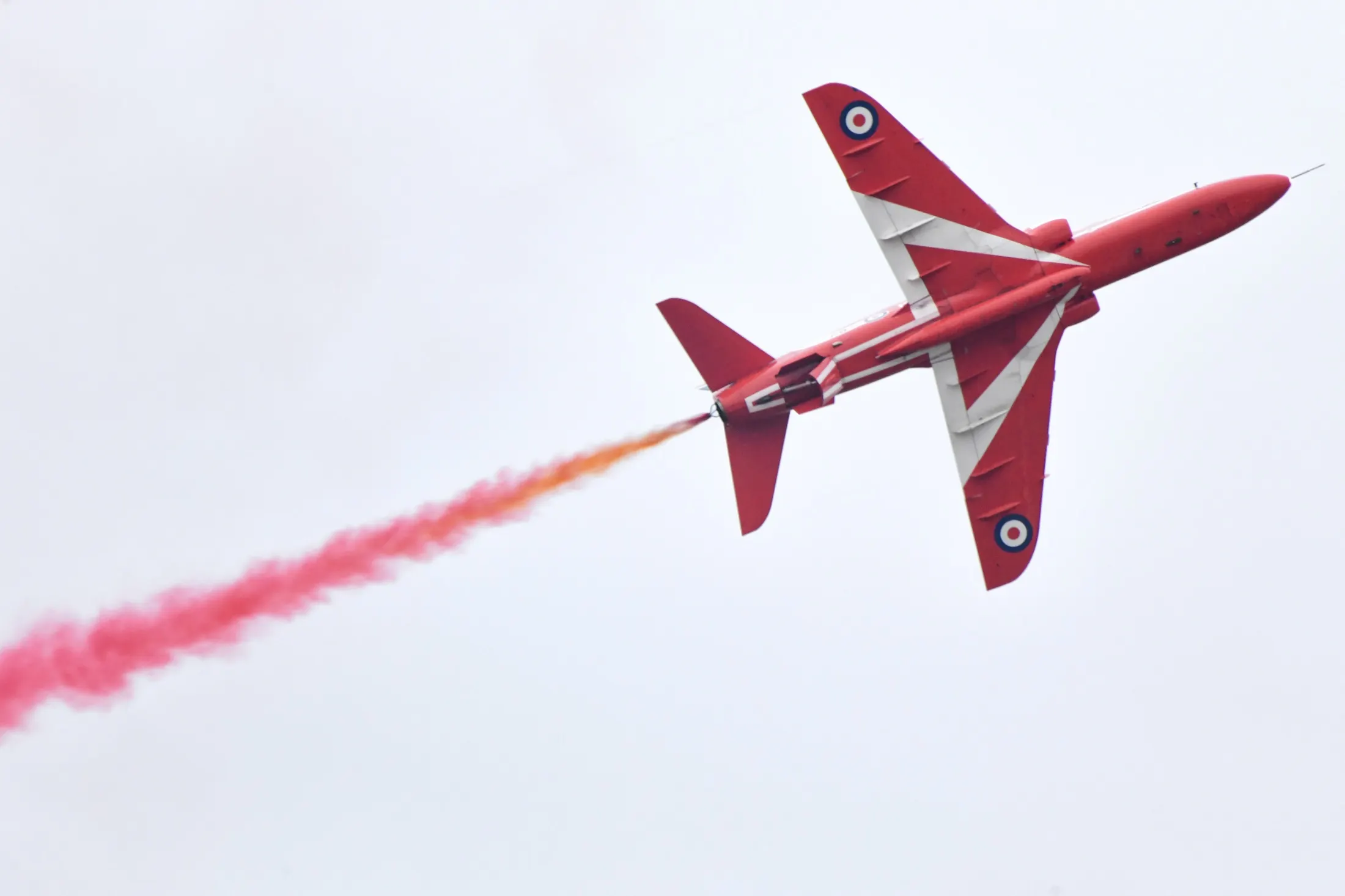 Aircraft flying over Southport seafront at the Southport Air Show